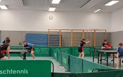 Erfolgreicher Sonntag für die Tischtennisjugend