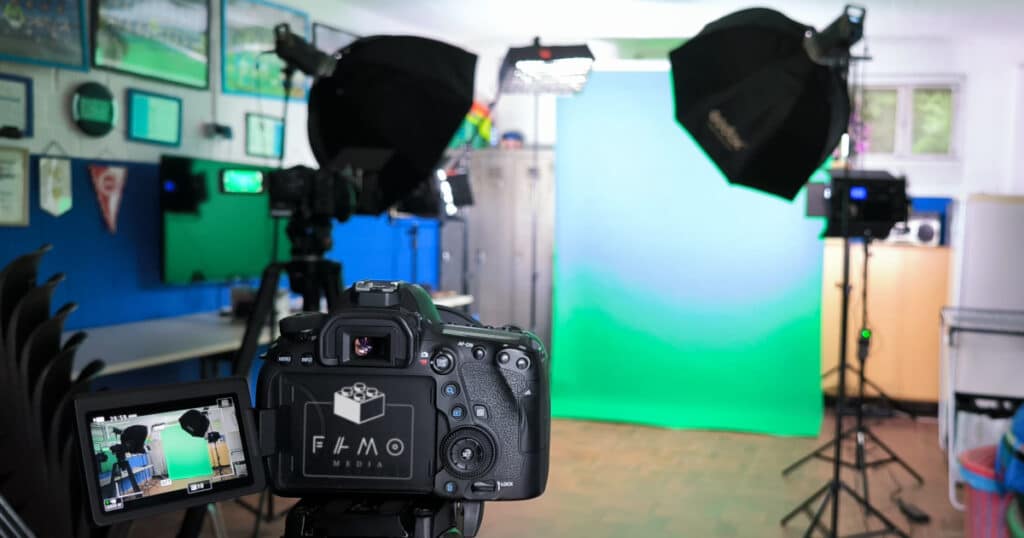 Behind the Scenes beim Videodreh für den TSV Heisede – Media Day 2025