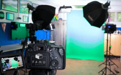 Behind the Scenes beim Videodreh für den TSV Heisede – Media Day 2025