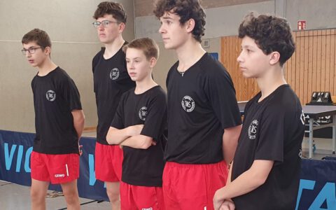 1. TT-Jugend setzt sich an Tabellenspitze