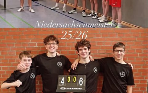 1. Jugend holt überraschend die MEISTERSCHAFT in der Niedersachsenliga