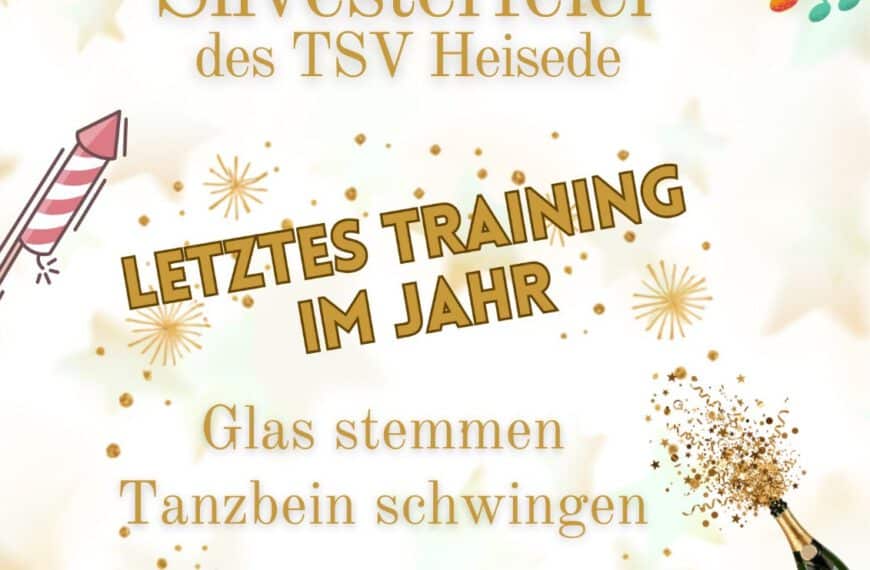 Silvesterfeier des TSV Heisede